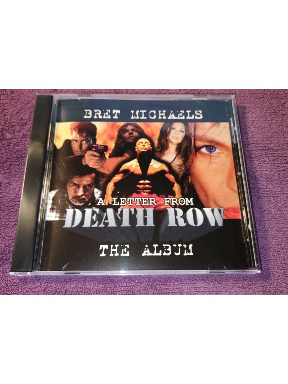 BRET MICHAELS cd A LETTER FROM DEATH ROW THE ALBUM poison